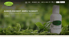 Desktop Screenshot of kushley.com